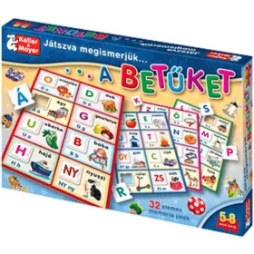 Játszva megismerjük a betűket társasjáték