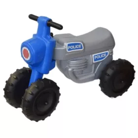   Lábbal hajtós rendőrségi cross motor 4 kerékkel - D-Toys