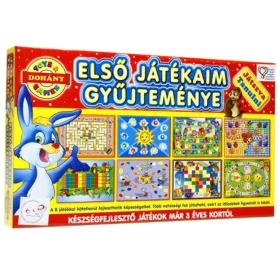 Első játékaim gyűjteménye készségfejlesztő társasjátékok - D-Toys