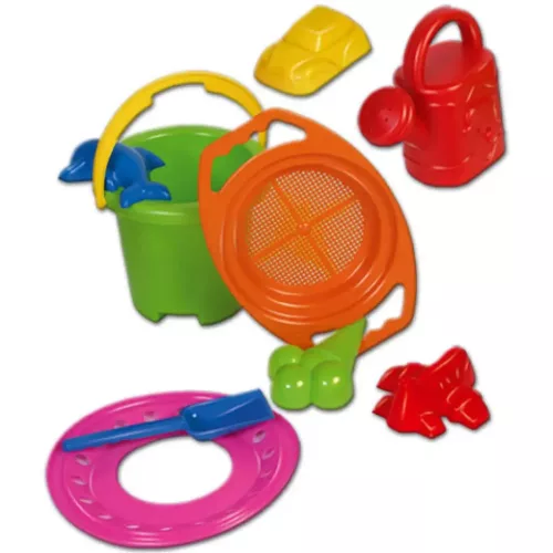 Mega homokozószett szortiment 9db-os - D-Toys