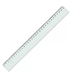 ICO vonalzó átlátszó 30cm-es
