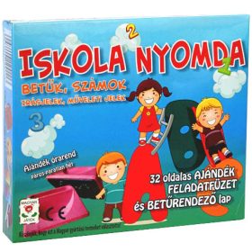 Iskolanyomda szett feladatfüzettel