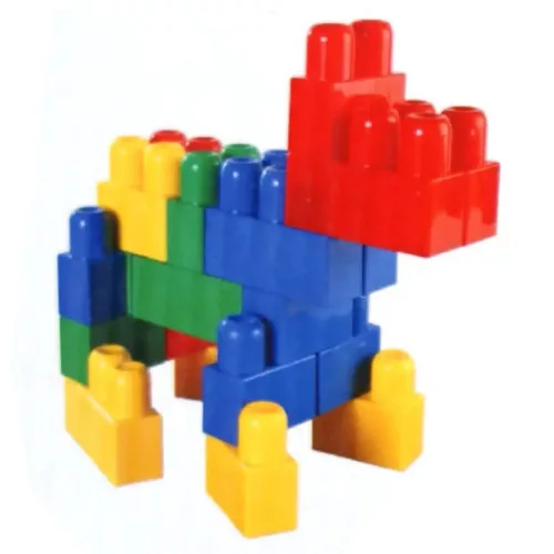 Maxi Blocks építőkockák dömperrel - D-Toys