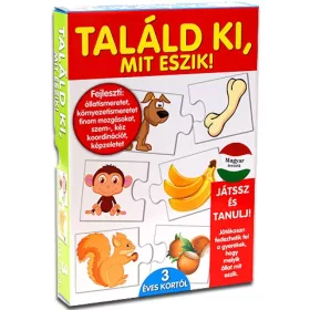Találd ki mit eszik párkereső játék