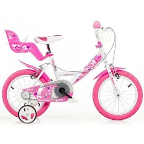   Szívecskés gyerek bicikli 14-es méretben - Dino Bikes kerékpár