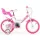 Szívecskés gyerek bicikli 14-es méretben - Dino Bikes kerékpár