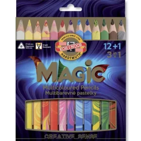   Ico: Koh-I-Noor Magic háromszögletű vastag színes ceruzakészlet