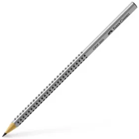 Faber-Castell Grip grafit ceruza 2H ezüst