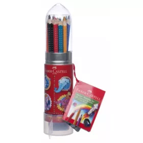   Faber-Castell: Rakéta színes ceruza 15db-os szett hegyezővel