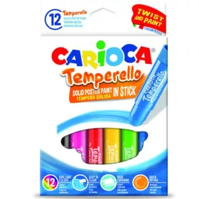 Carioca Színes tempera stick 6db-os kimosható