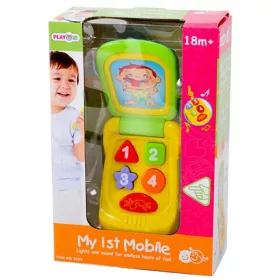 Playgo Összecsukható zenélő bébi mobiltelefon