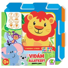 Happy Zoo - Vidám Állatkert szivacs puzzle