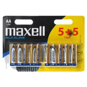 Maxell Alkáli ceruzaelem 1.5V AA LR6 55db bliszteres csomagolásban