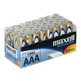 Maxell Alkáli vékony ceruzaelem 1.5V AAA LR03 32db fóliás csomagolásban