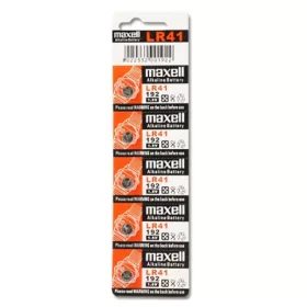 Maxell Alkáli gombelem LR41 1.5V 10db-os bliszteses csomagolásban