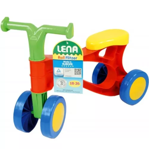 LENA Lábbal hajtós piros kismotor