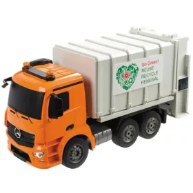   RC Mercedes Arocs távirányítós kukás autó 1:20 fénnyel és hanggal 2,4GHz