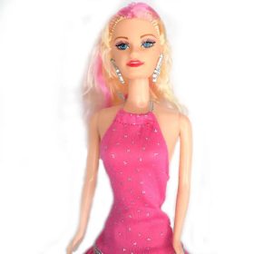   Nicky: Szabina öltöztethető 25cm-es divatbaba négyféle változatban 1db