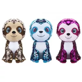   Shimmeez: Simiflitter lajhár 25 cm-es plüss figura 3 féle változatban