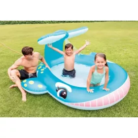 Intex: Spriccelős bálna medence 201x196x91cm