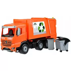 LENA Mercedes Worxx Arocs szelektív hulladékszállító kukásautó 54cm