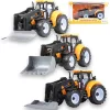 Engineering Truck Sárga kotró traktor többféle változatban 19cm
