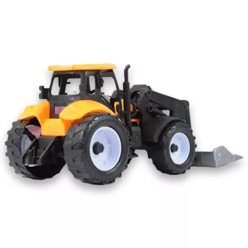 Engineering Truck Sárga kotró traktor többféle változatban 19cm