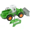 RC Távirányítós homlokrakodó farm munkagép fényeffektekkel 130-as méretarányban 20cm