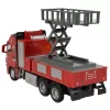 Fire Truck Lendkerekes emelőkosaras tűzoltóautó fénnyel és hanggal 20cm