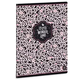 Ars Una Wonderland Ghost Pink vonalas füzet A/5 40lapos