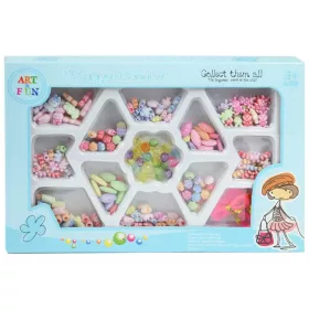 Art&Fun: Ékszerkészítő szett 100+ színes gyöngyökkel