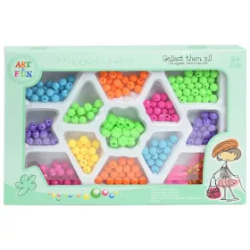   Art&Fun: Ékszerkészítő szett 100+ színes gömb alakú gyöngyökkel