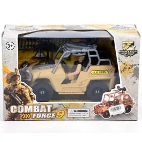 Combat Force 9 katonai terepjáró akció figurával