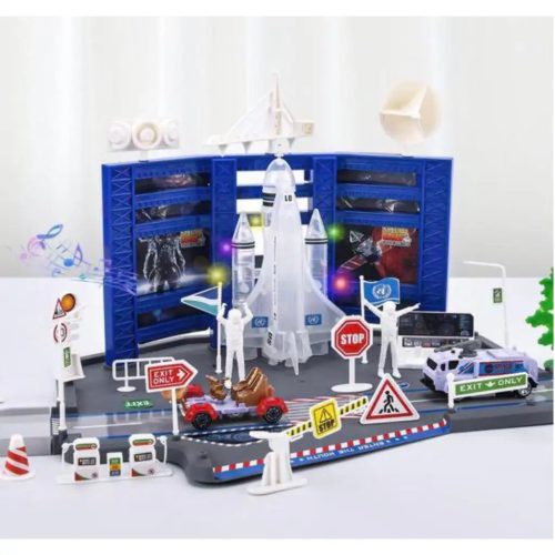 Űrközpont pályaszett járművekkel