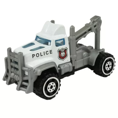 World of Trucks Rendőrségi kisautó többféle változatban 7cm