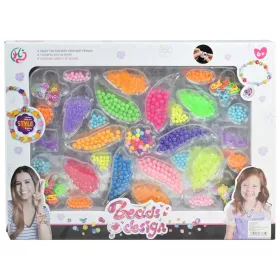   Beads Design: Ékszerkészítő gyöngy szett 500+ színes és csillogó gyöngyökkel