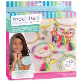 Make it Real Ékszerkészítő szett- Sikkes neon pom-pomok