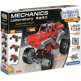   Mechanikai labor Monster Truck 10 az 1-ben építőjáték - Clementoni