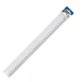 Egyenes műanyag vonalzó 30cm-es