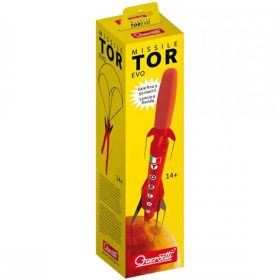 Quercetti Tor Evo piros játékrakéta