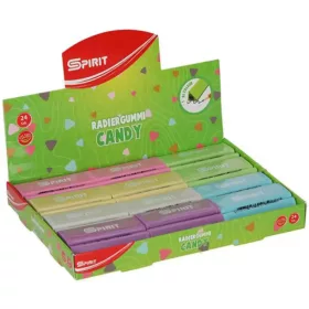   Spirit: Candy háromszög alakú radír többféle színben 1db