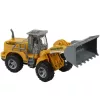RC Távirányítós buldózer munkagép fényeffektekkel 130-as méretarány 22cm