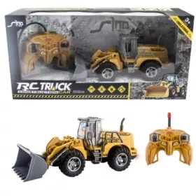   RC Távirányítós homlokrakodó munkagép fénnyel 1/30 27mHz-es