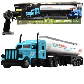   RC Távirányítós kamion tartályos utánfutóval 1/32-es méretarány 2.4GHz 50cm