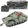RC Távirányítós M1 Abrams tank fény és hangeffektekkel 1/32-es méretarány 22cm