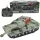 RC Távirányítós M1 Abrams tank fény és hangeffektekkel 1/32-es méretarány 22cm