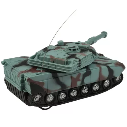 RC Távirányítós M1 Abrams tank fénnyel és hanggal 1/32-es méretarány 22cm