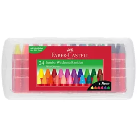 Faber-Castell Jumbo háromszögletű zsírkréta 24db-os szett