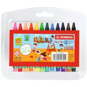 Stabilo Yippy-Wax zsírkréta 12db-os készlet