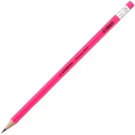 Stabilo Swano neon rózsaszín radíros grafit ceruza HB